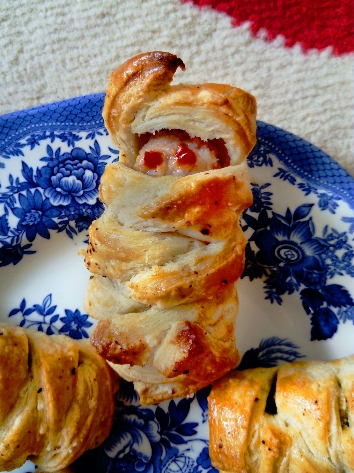 Sweetie Pie Bakes Stuff Spooky Mummy Sausage Rolls Wheat Free