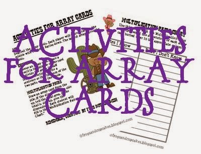 Tales of Frogs and Cupcakes: Array Cards UPDATE!