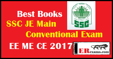 Best Books For SSC JE Main Conventional Exam EE ME CE 2017