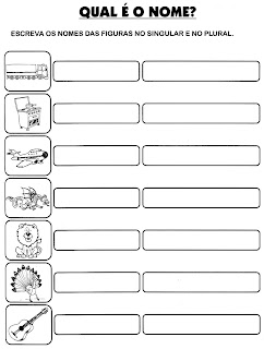 ATIVIDADES DE PORTUGUÊS PARA 3° ANO GRAMÁTICA INFANTIL