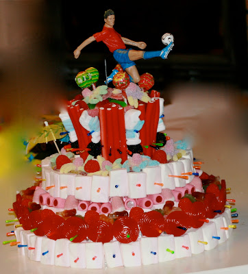 La mesa de la cocina: Tarta de chuches