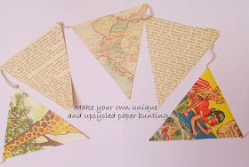 How to make paper bunting