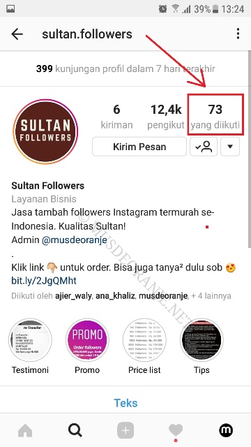 Cara Menambah Followers Instagram Tanpa Menambah Following Musdeoranje Net