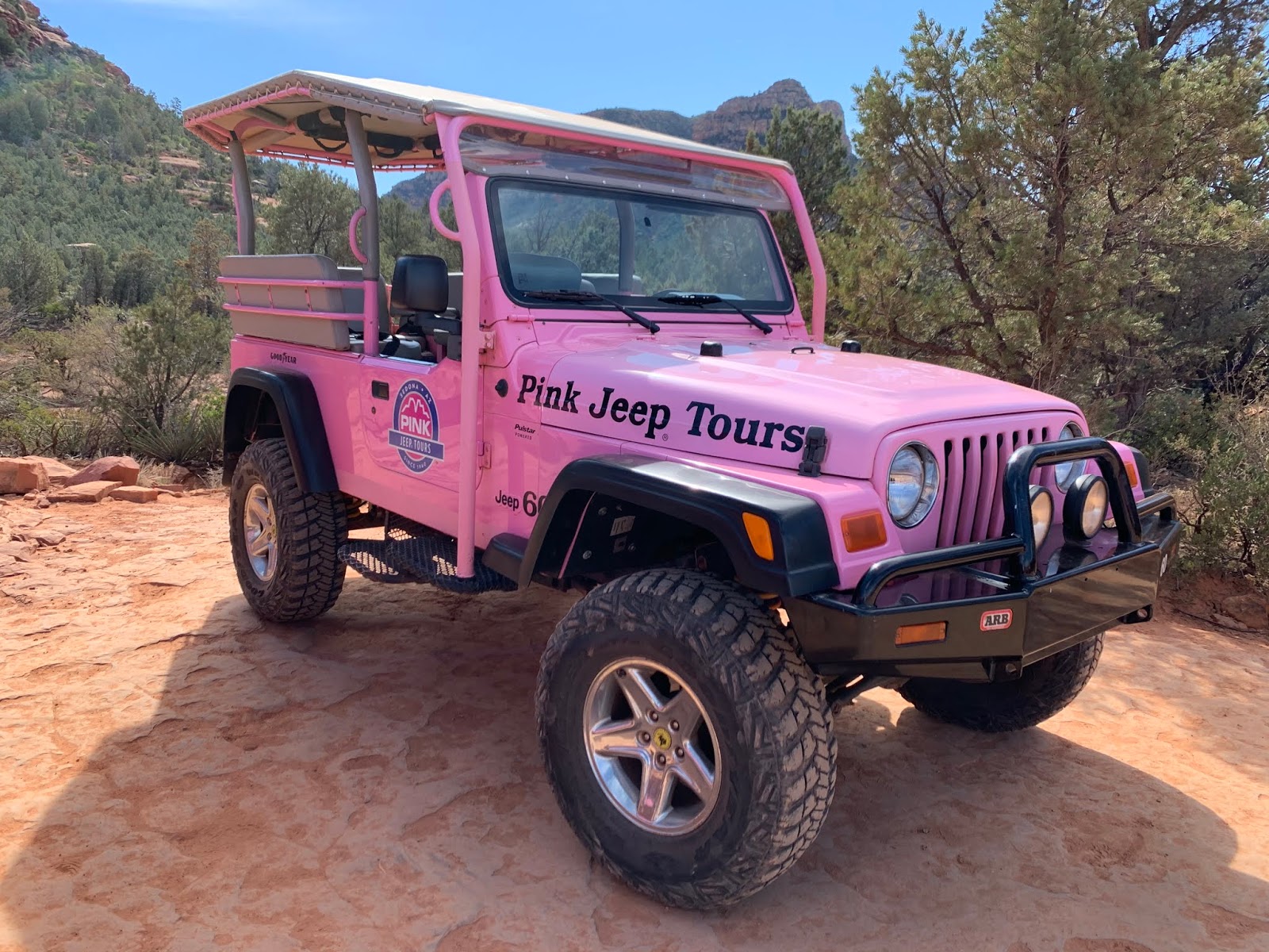 pink jeep tour