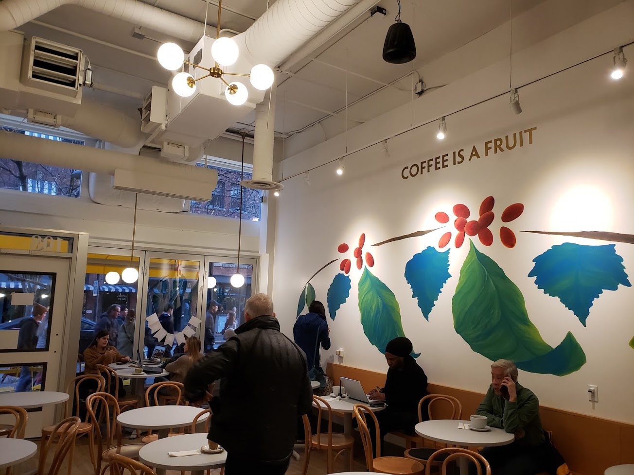 Pillar to Post COFFEE BEANS & BEINGS / OLDER SEATTLE COFFEE HOUSE