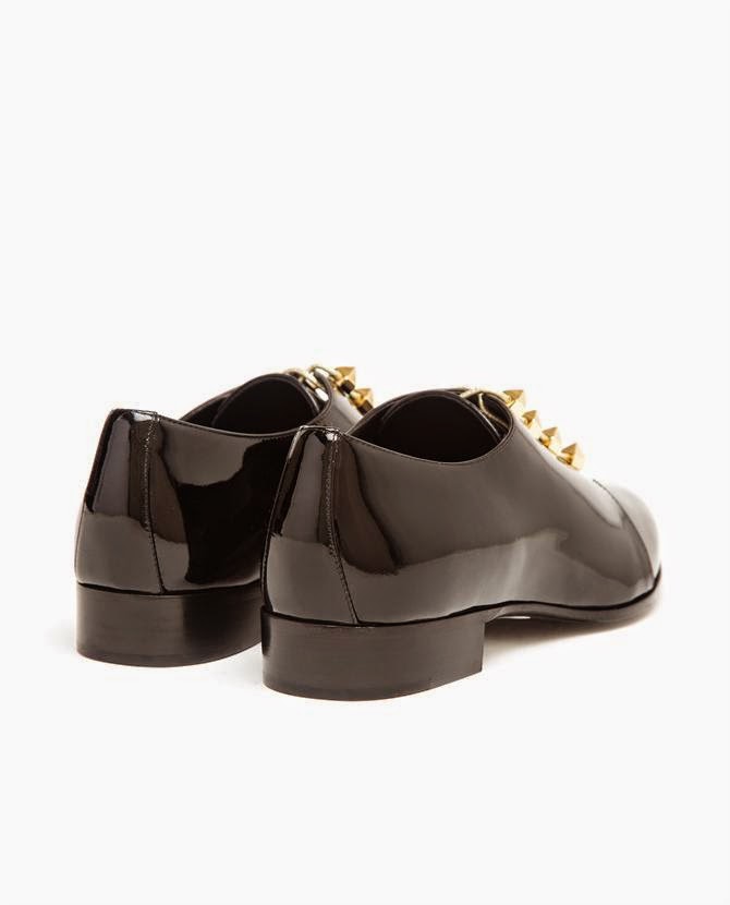 Slicker Than Oil Giuseppe Zanotti Jackson Patent Leather Lace Up Shoes SHOEOGRAPHY