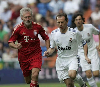 Breitner and Butragueno. Heart Classic Match 2011