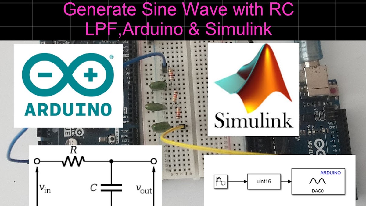 Generate Sine Wave using Arduino and RC Low Pass Filter | ee-diary