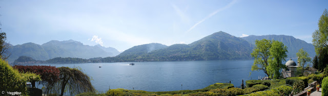Vista panoramica sul Lago di Como da Villa Carlotta