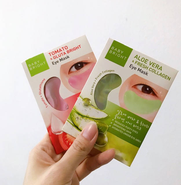 [ Review ] Baby Bright Aloe Vera & Fresh Collagen Eye Mask + Tomato