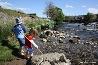 Fishing with children