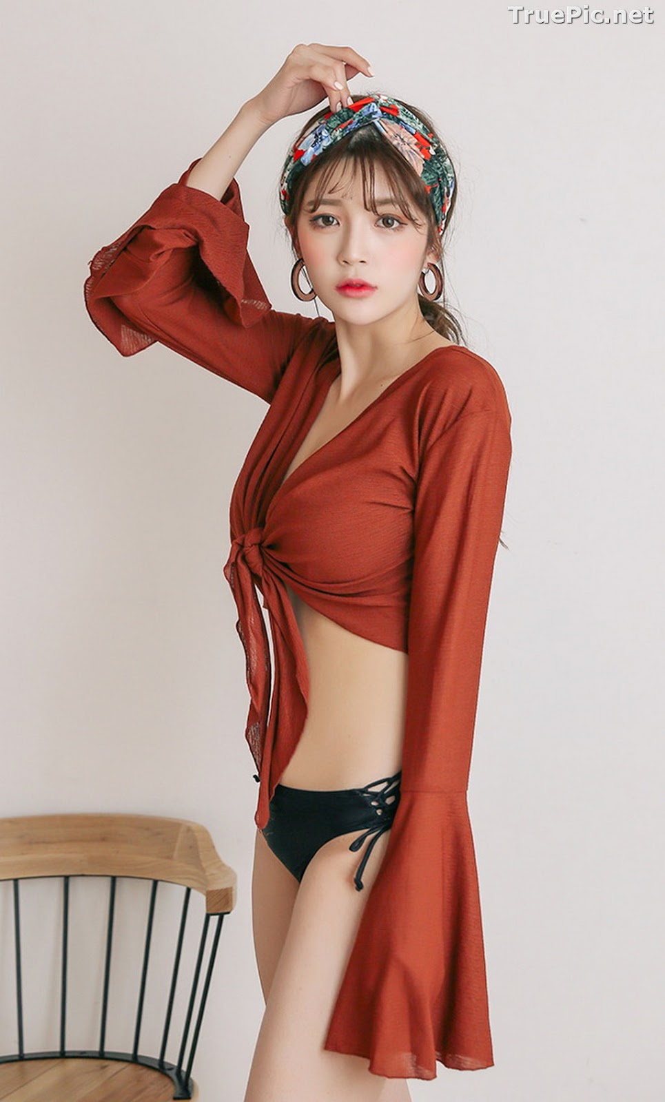 Image Korean Fashion Model - Cha Yoo Jin - Rebecca Monokini - TruePic.net - Picture-11