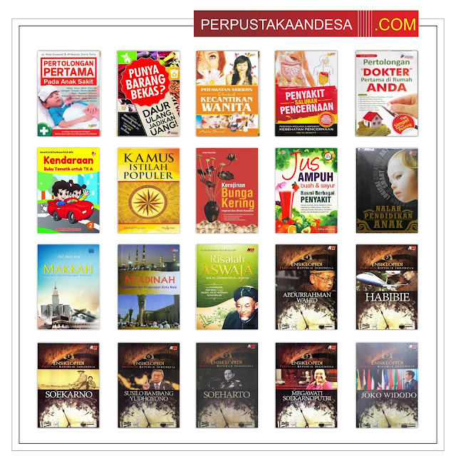 Contoh RAB Pengadaan Buku Perpustakaan Desa Kabupaten Pangkajene dan Kepulauan Provinsi Sulawesi Selatan Paket 35 Juta
