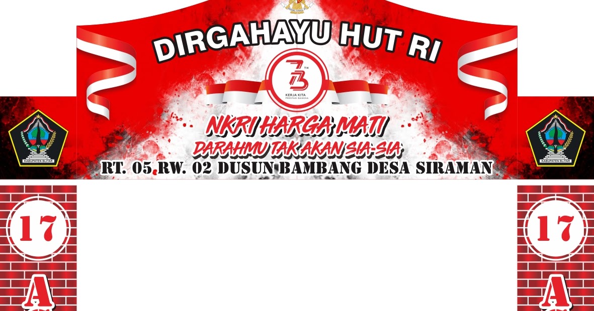 25+ Populer Desain Spanduk Agustusan, Desain Spanduk