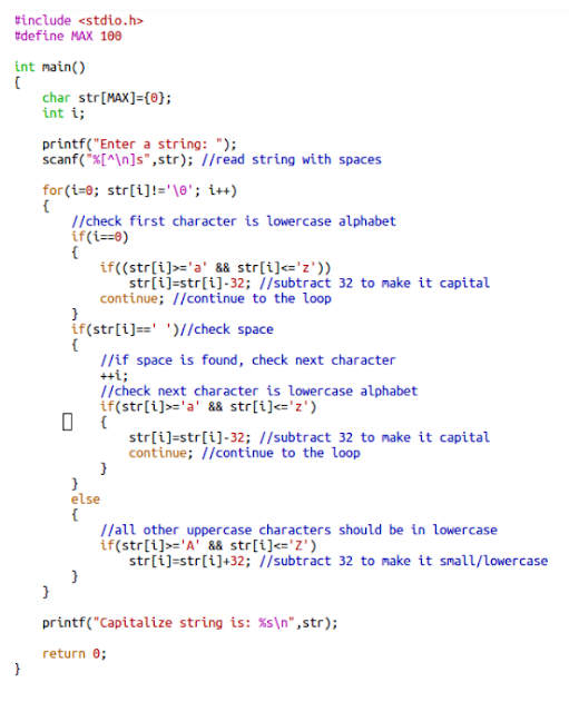 Capitalize the first and last letter of each word of a string ~ College ...