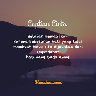 Caption Cinta Keren