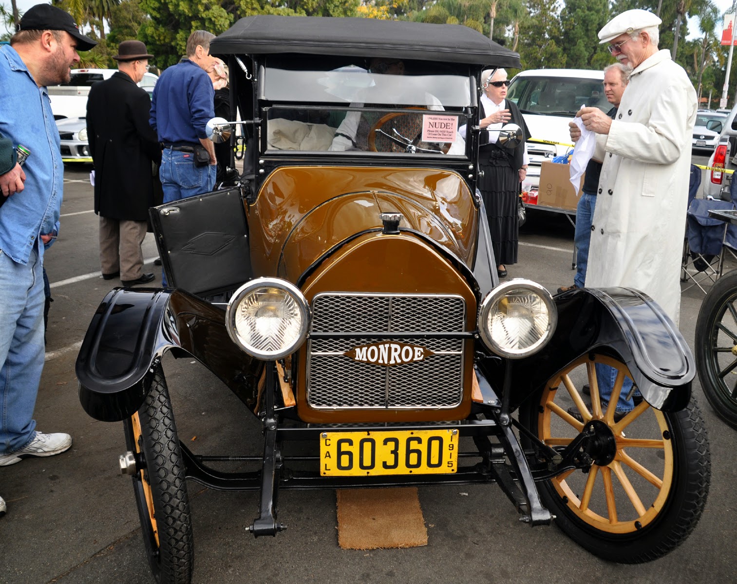 Just A Car Guy Jim just finished the restoration of his 1915 Monroe