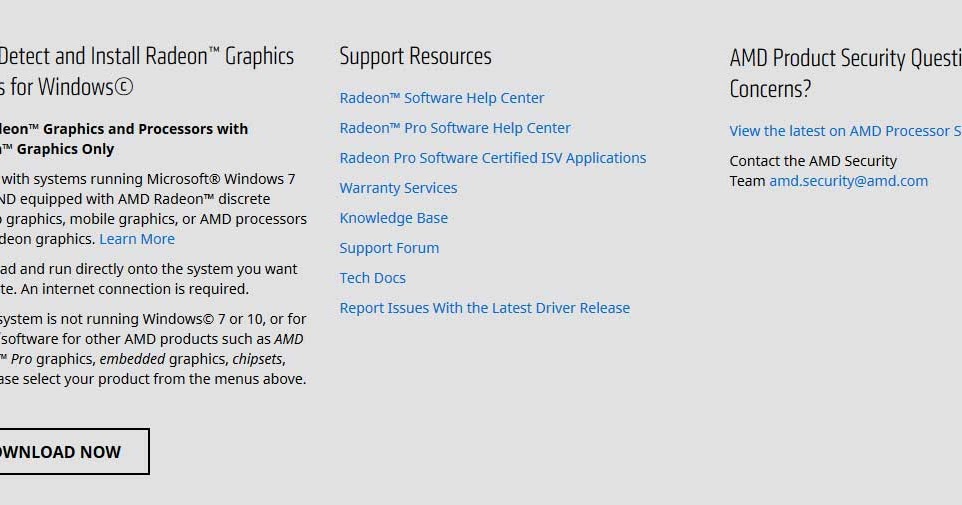Cara Update Driver VGA AMD Radeon Yang Benar dan Lebih Kompatibel ...