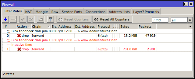 Cara Blokir Situs Pada Jam Tertentu di Router Mikrotik Cara Blokir Situs Pada Jam Tertentu di Router Mikrotik