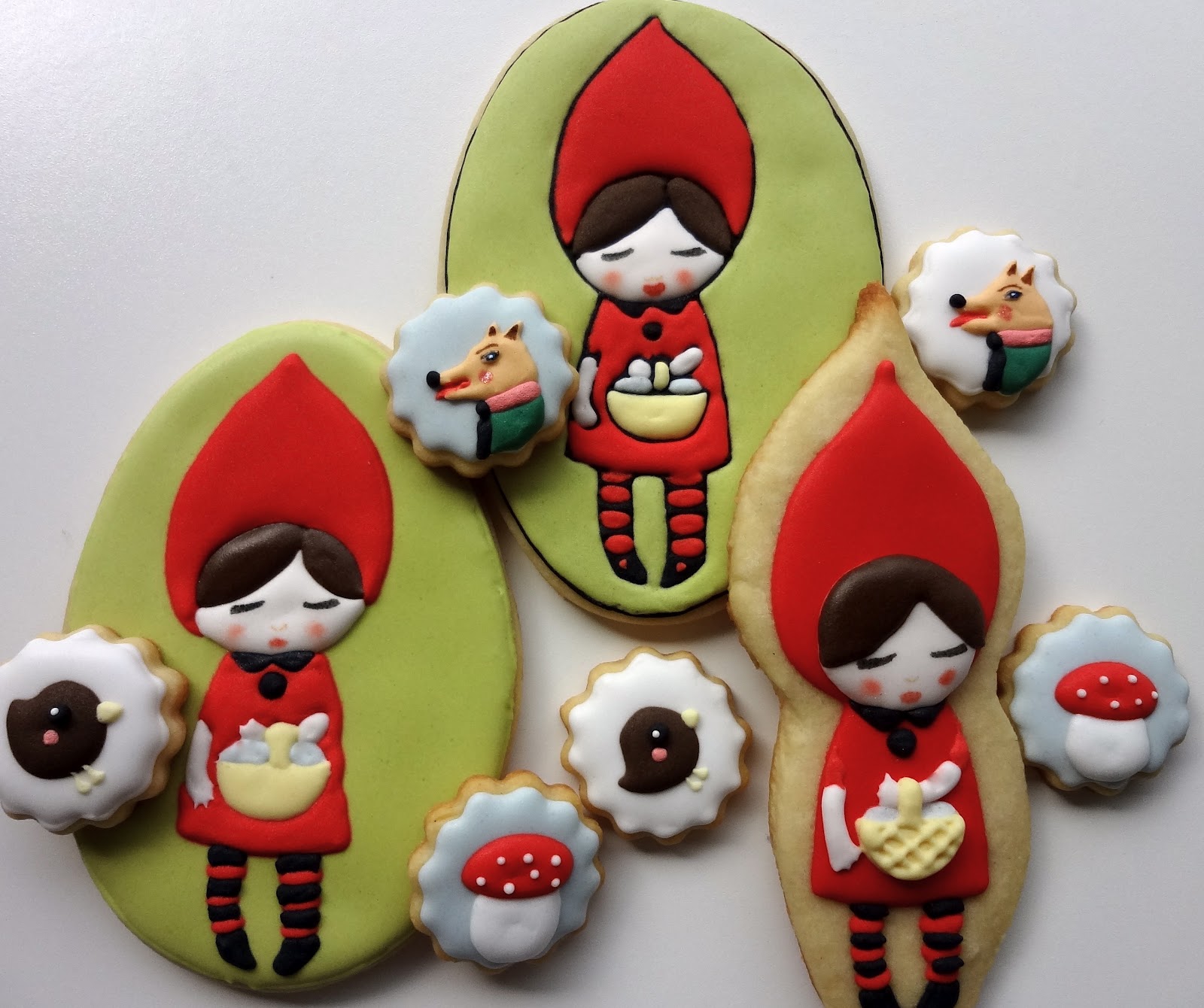 That Baking Girl: Little Red Riding Hood cookies