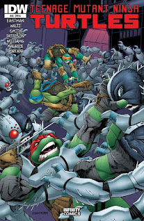 Se agregan el #43 de la serie regular de Teenage Mutant Ninja Turtles de IDW gracias al equipo de Infinity Cómics