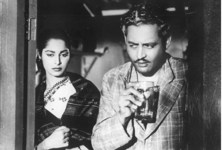 waheeda rehman  guru dutt