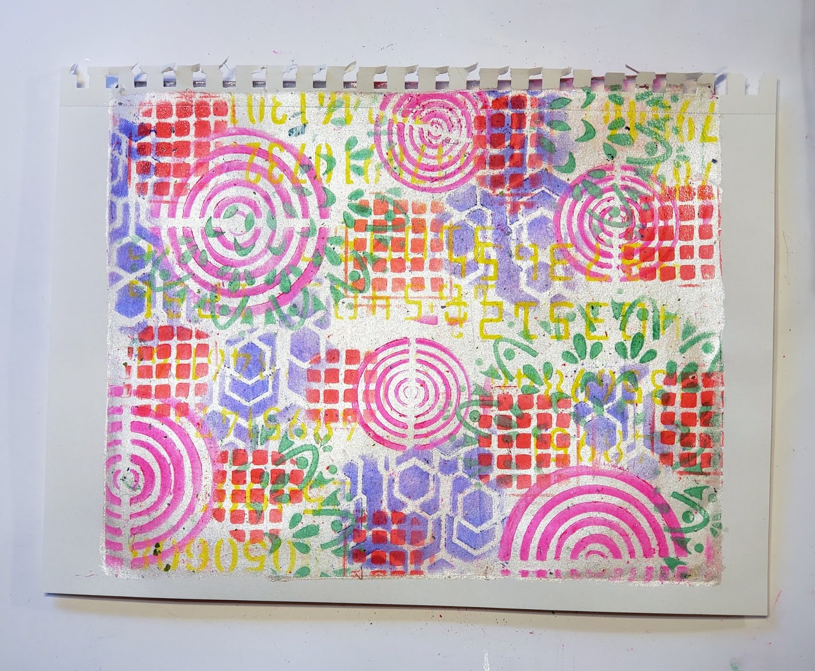 Printing with Gelli Arts®