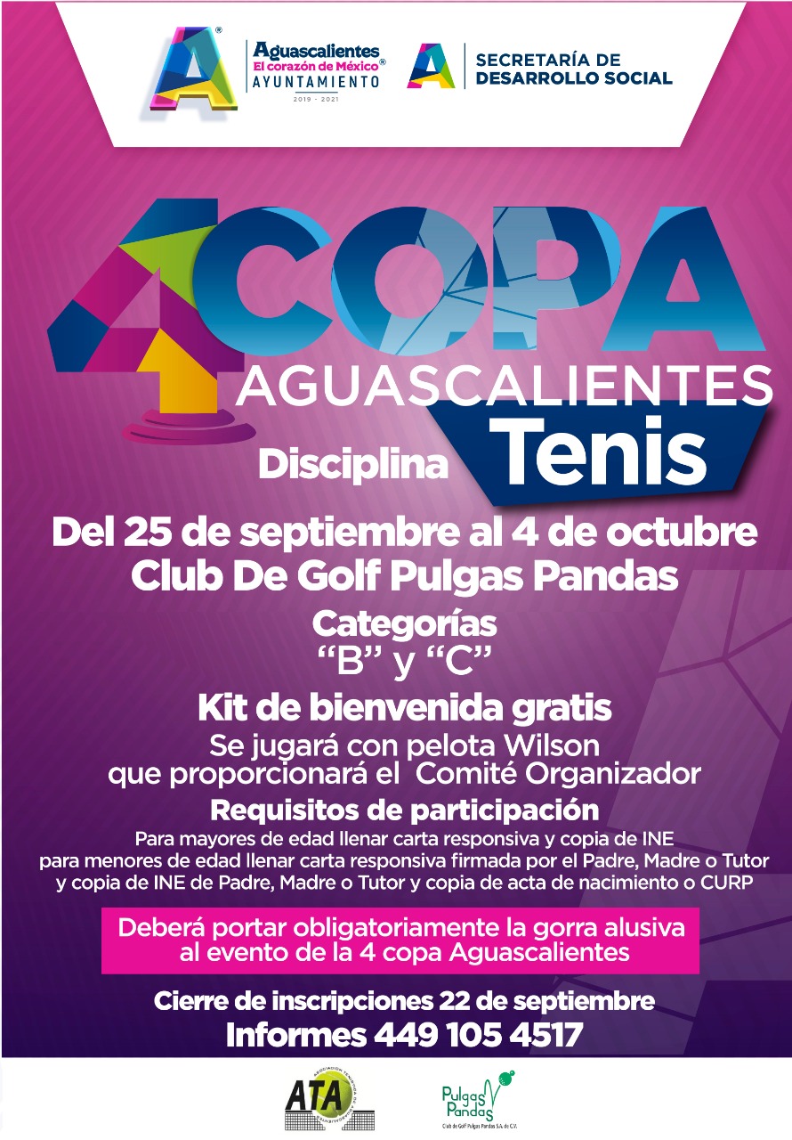 Este Fin De Semana Se Reanuda El Torneo De Tenis De La Copa Aguascalientes 2020 Agssports Com