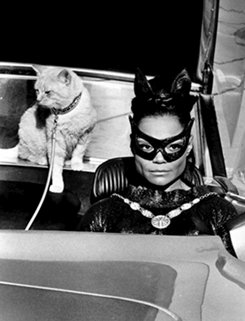 Fashion and Action: Eartha Kitt Catwoman - Groovy 60's Set Photos & Fab