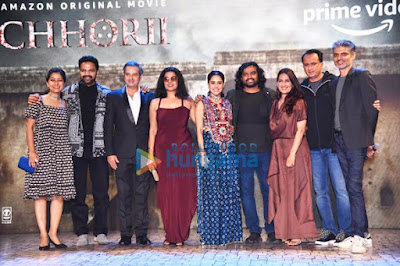 Nushrratt Bharuccha, Vishal Furia and others snapped at the trailer launch of Chhorii