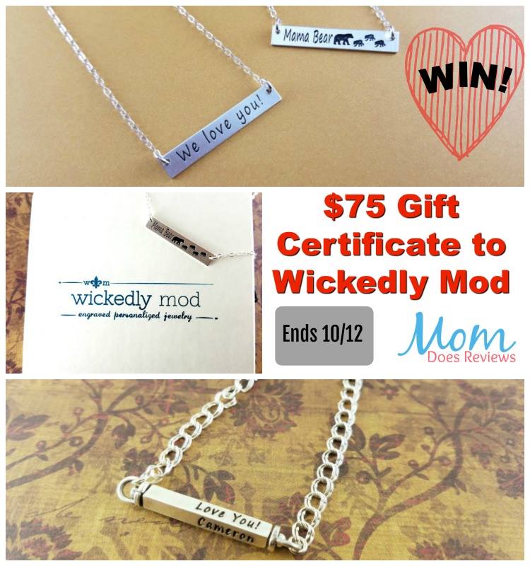 75 Gift Certificate to Wickedly Mod1USEnds 10/12 Miki's Hope