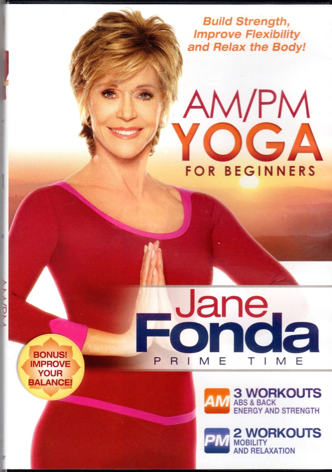 SUIT UP AND SHOW UP Jane Fonda AM/PM Yoga