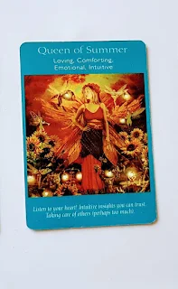 The Fairy Tarot Deck Queen Of Summer