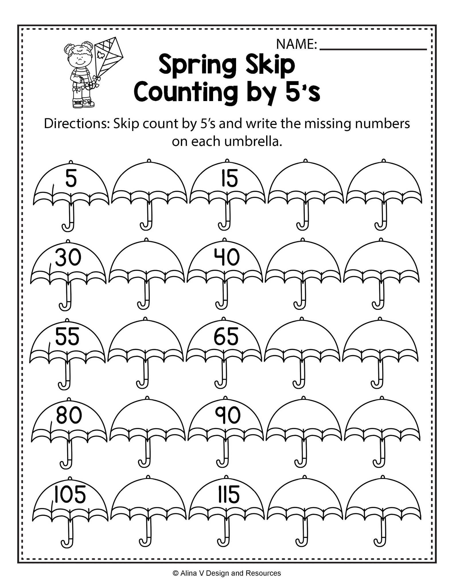 Spring Math Worksheets For 2nd Grade | rxuxa