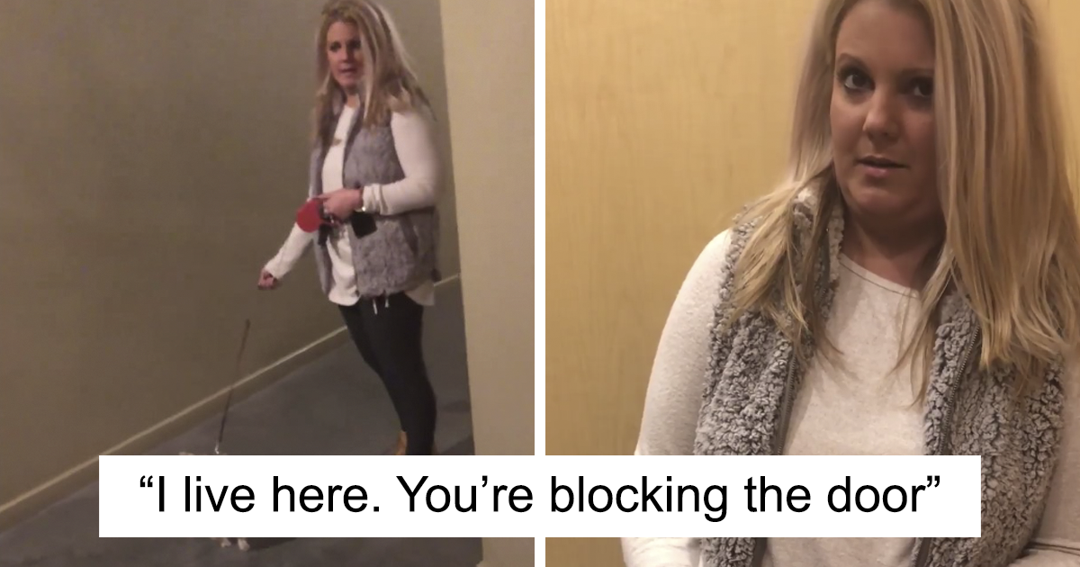 Racist Woman Learned Her Lesson Well When She Tried To Prevent Man From Entering His Luxury Apartment