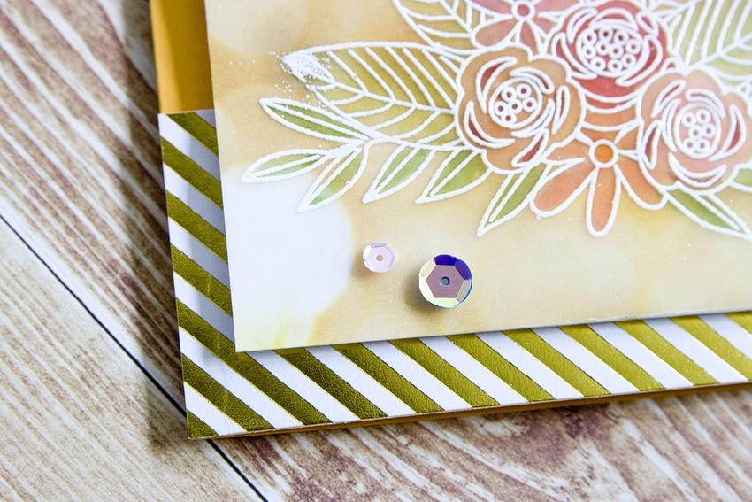 crafty // chic // girl Floral Vellum Card