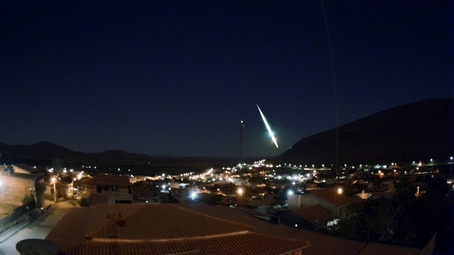 Meteoros são registrados em cinco cidades da Chapada Diamantina por câmeras do ‘Clima ao Vivo’