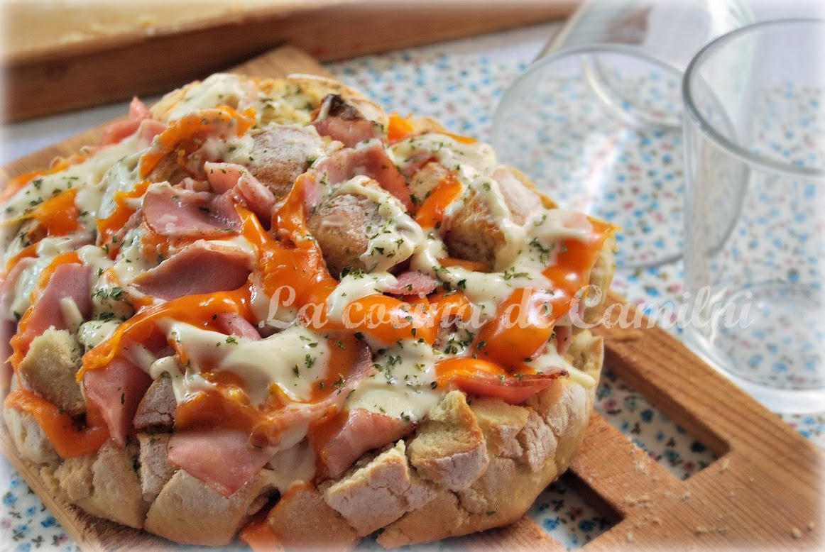 Cheddar bacon ranch pulls (Pan americano, La cocina de Camilni)) Cheddar bacon ranch pulls (Pan americano, La cocina de Camilni))