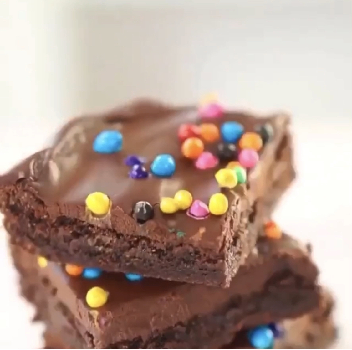 Vegan cosmic brownies!