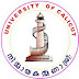 Calicut University Distance education degree and pg course admission 2013