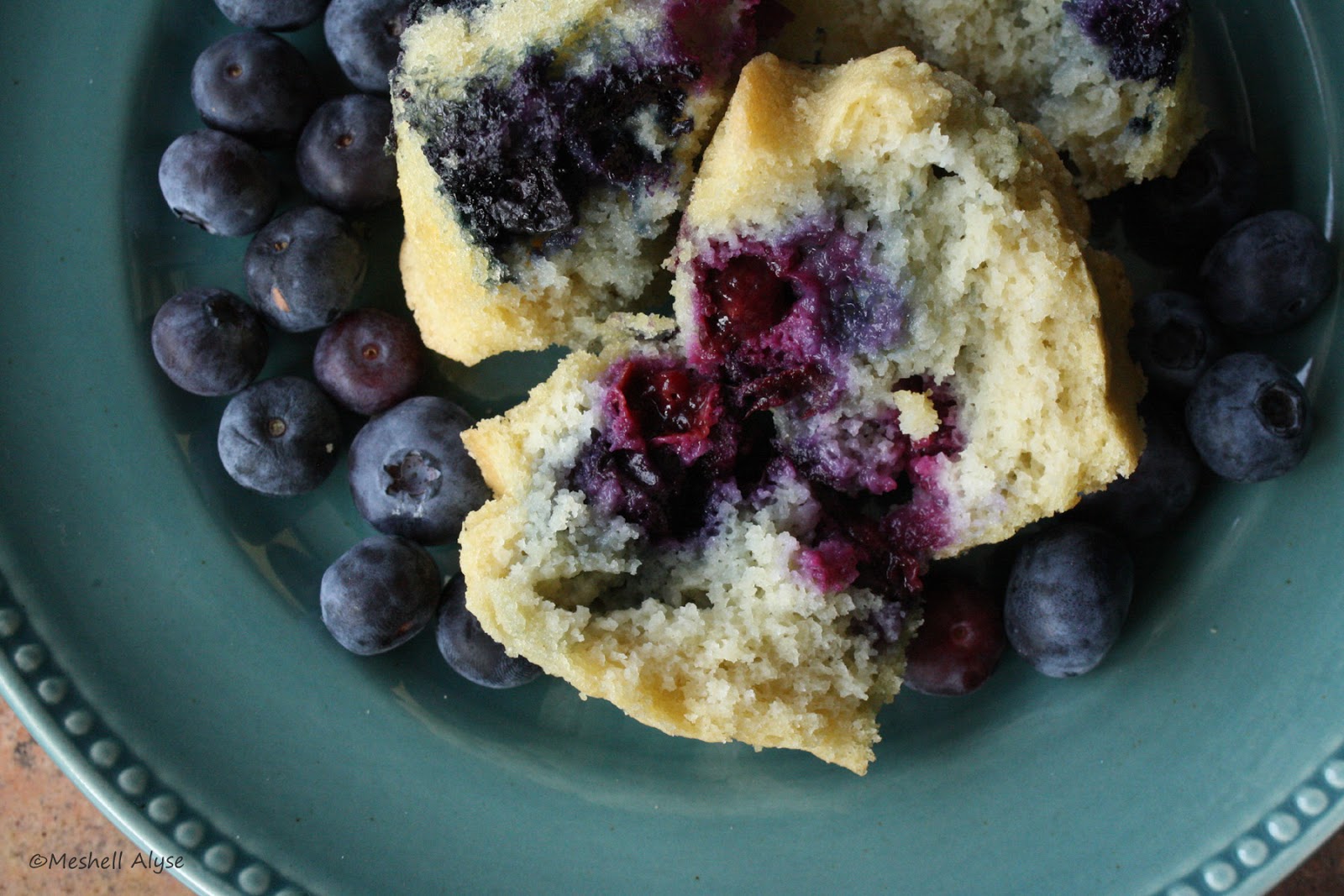 Adaptive Cooking Blueberry Muffins Wheat, dairy and soy free recipe