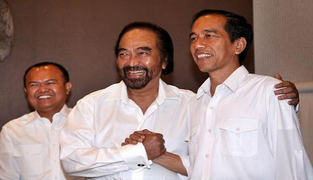 Pak Surya Ranggul Jokowi, Jokowi Sebut Lebih Cerah