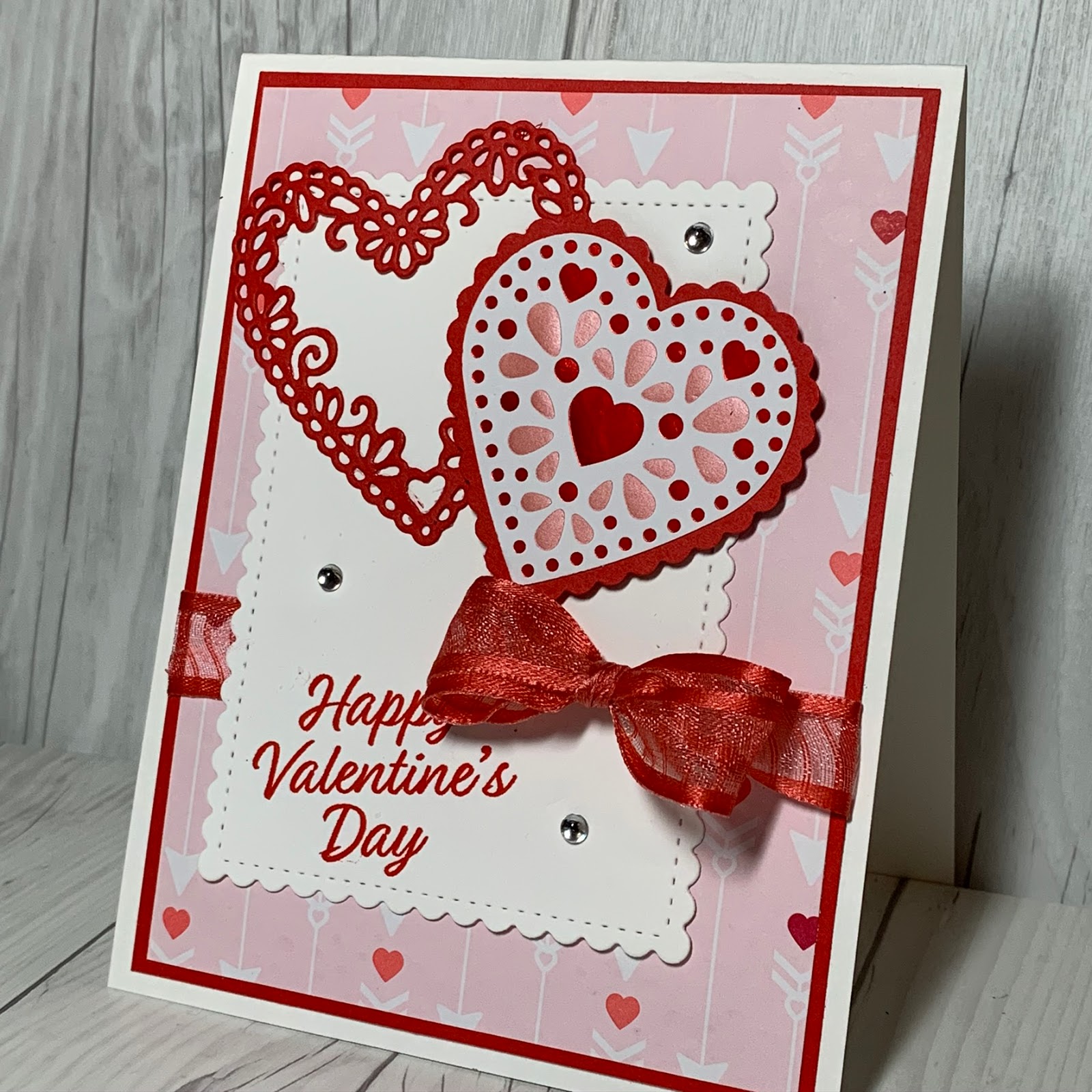 Valentines on My Mind Stamped Sophisticates