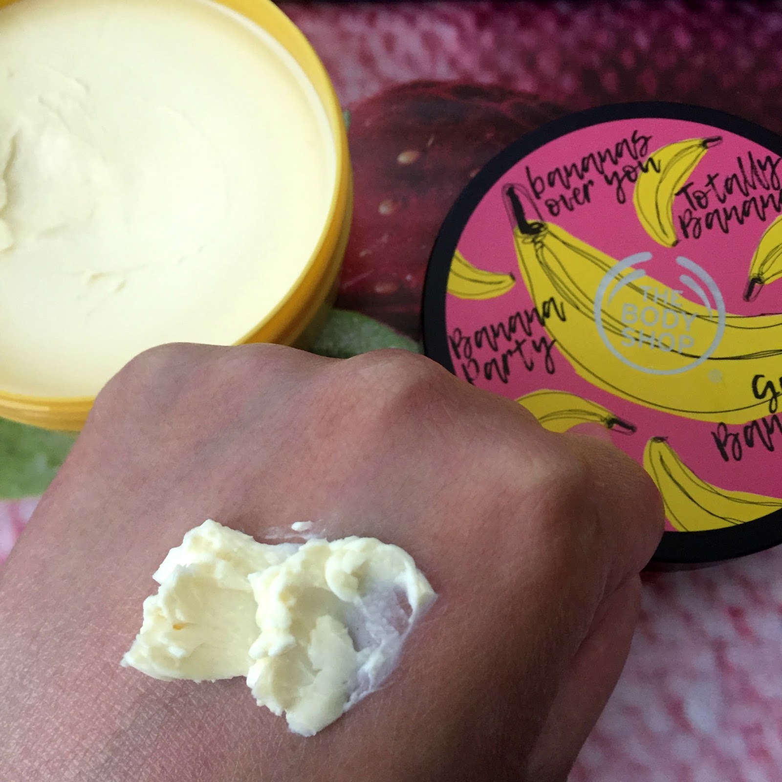 The Body Shop Banana Nourishing Body Butter Review A Very Sweet Blog