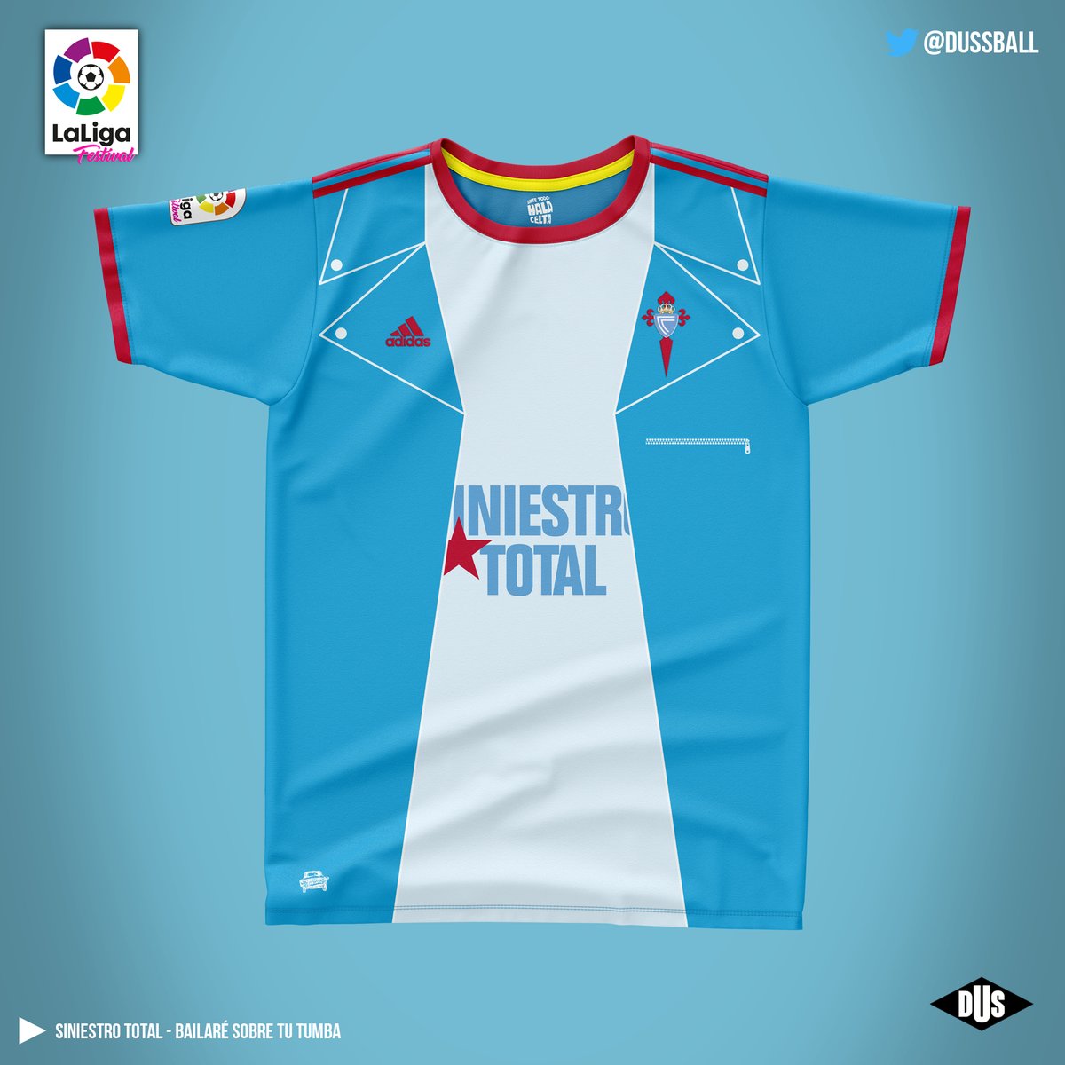 ¿Cómo sería la camiseta del Celta con la iconografía de Siniestro Total