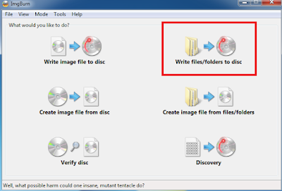 Cara Burning File Atau Data ke CD/DVD Menggunakan ImgBurn (Lengkap Dengan Gambar)
