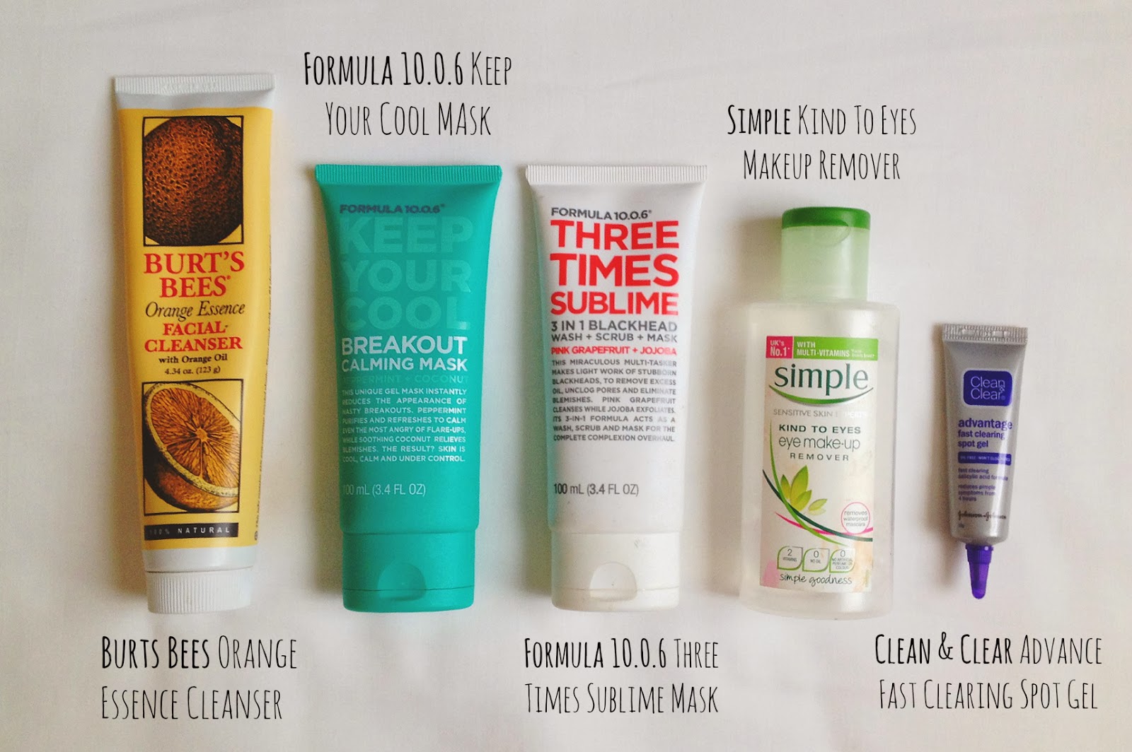 jude's wardrobe My Skincare Essentials