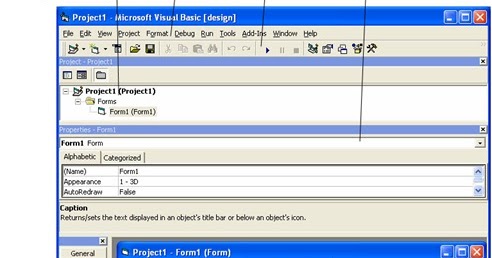 Forms and Controls ~ VISUAL BASIC TUTORIAL
