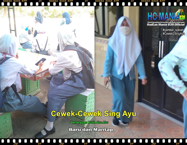 Gambar Soloan Terbaik di Indonesia - Gambar Siswa-siswi SMA Negeri 1 Ngrambe Cover Putih Abu-abu - 11 DG