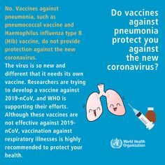 Treatment of Pneumonia through vaccines